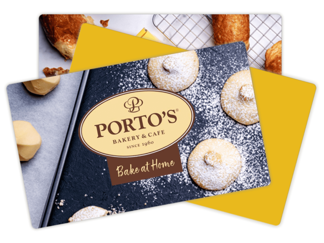 Porto’s Bake at Home eGift Card
