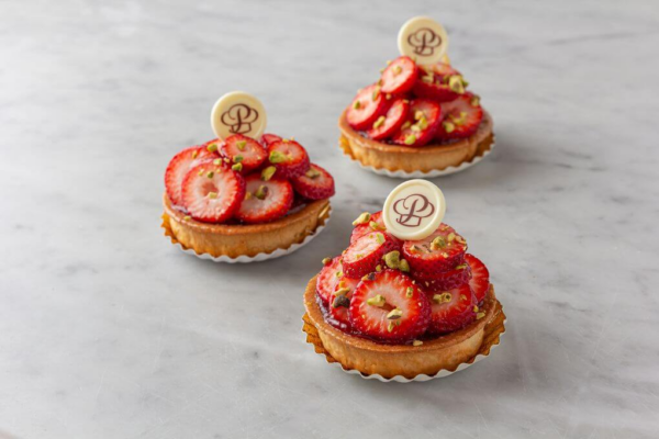 Strawberry Pistachio Tartlet