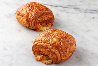 Baked Ham and Cheese Croissant