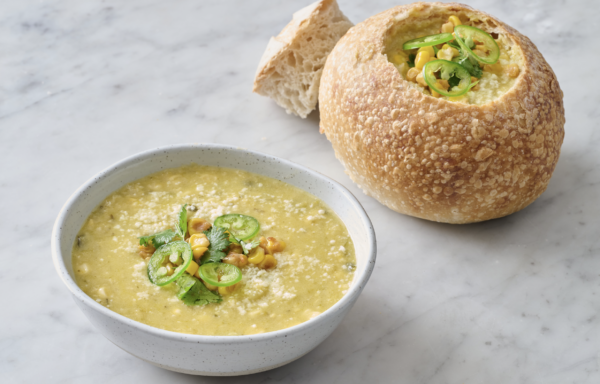 Corn & Poblano Pepper Soup