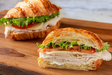 TURKEY AND CHEESE CROISSANT SANDWICH